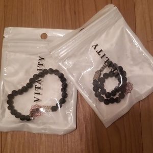 Vitality Essential Oil Lava Bead Bracelet